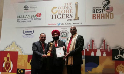 Hmel wins prestigious Golden Globe Tigers Award for Community Development