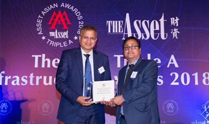 Hmel wins two prestigious awards at triple A ASIA INFRASTRUCTURE AWARDS, HONG KONG