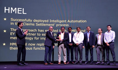 HMEL wins ‘Customer Excellence Award 2019’ for Robotic Process Automation by Automation Anywhere