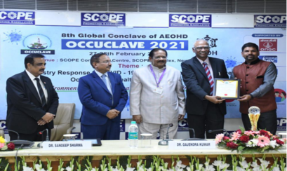 CMO, HMEL, Awarded ‘Young Industrial Physician Award’