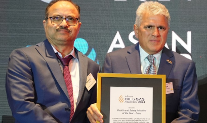 Health and Safety Initiative of the Year Award by Asian Oil & Gas